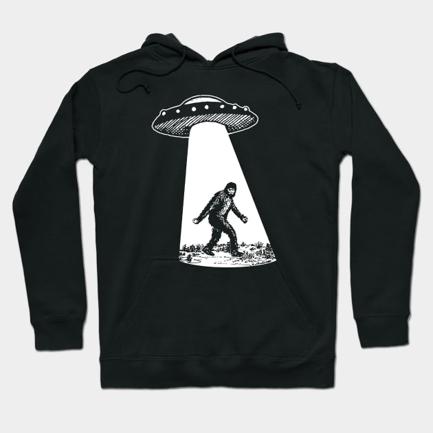 Bigfoot Ufo Hoodie by holiewd